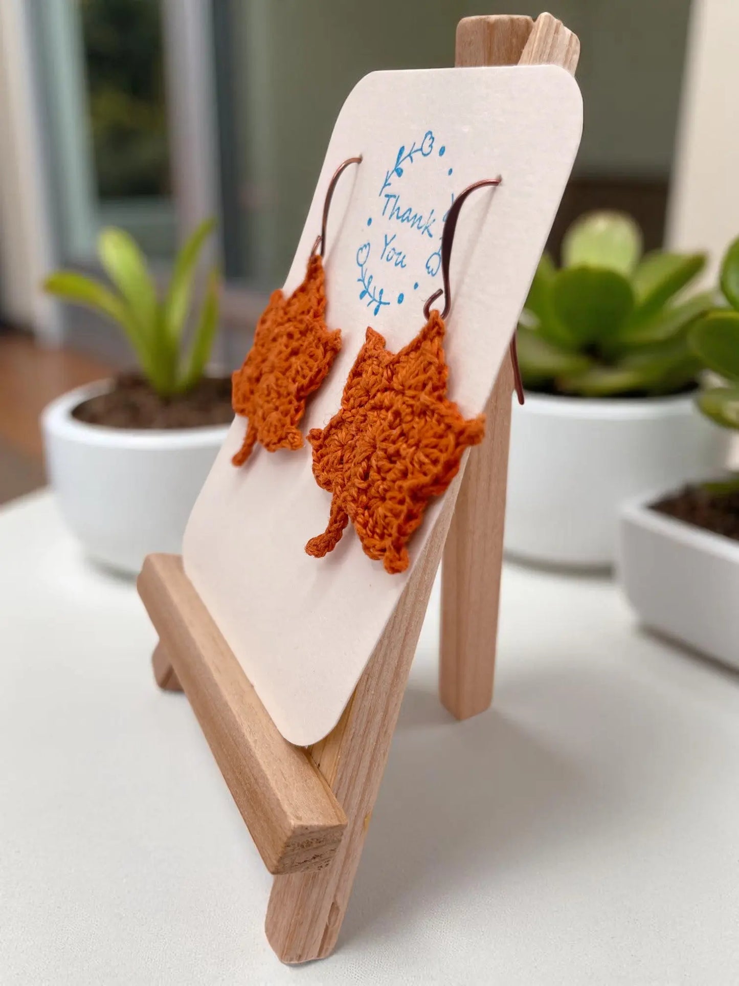 Maple Leaf in cider (#2) Tangles & Twine