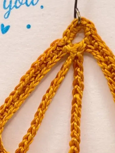 Butterfly Wings in gold Tangles & Twine