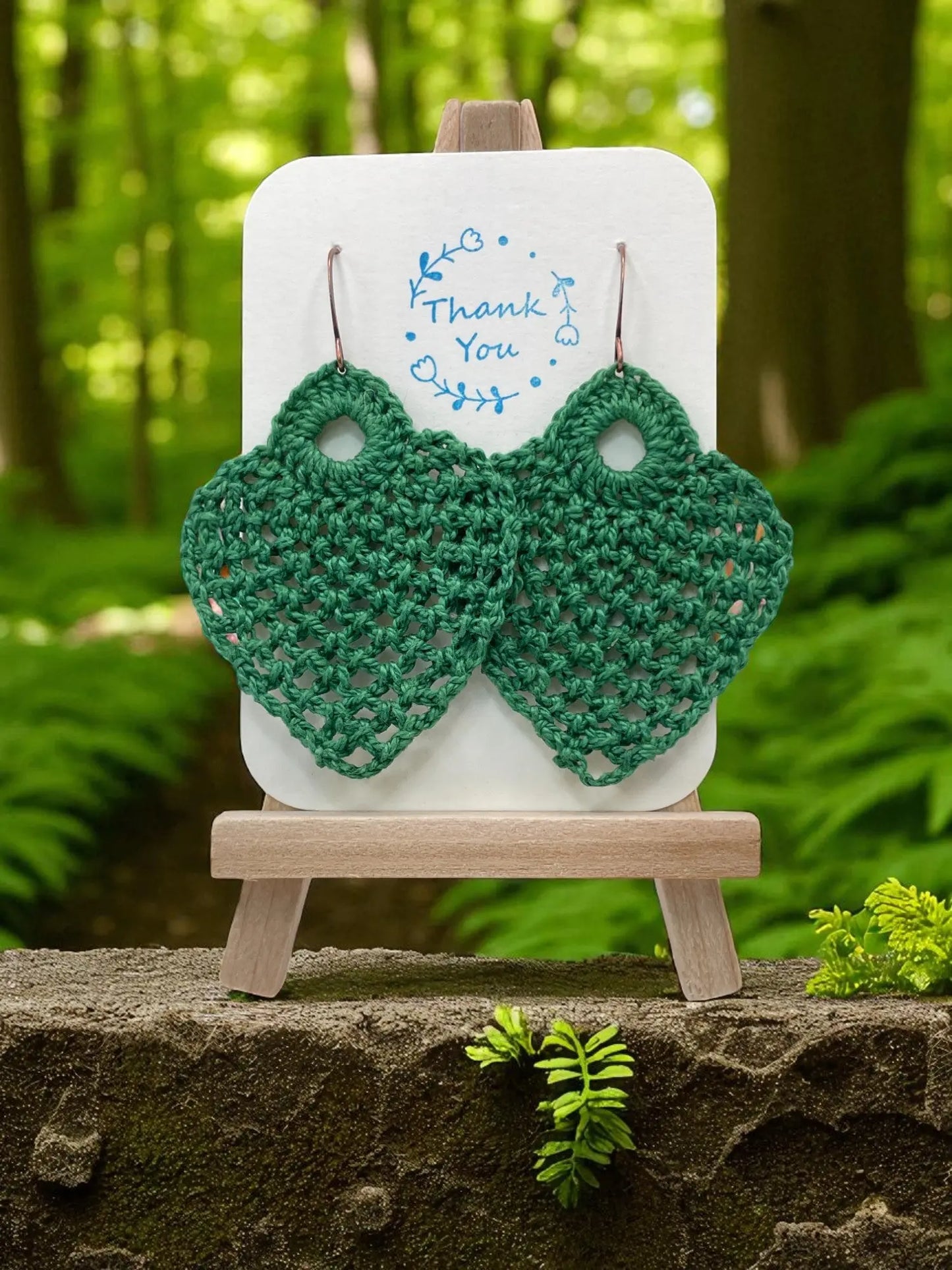 Pineapple in green Tangles & Twine