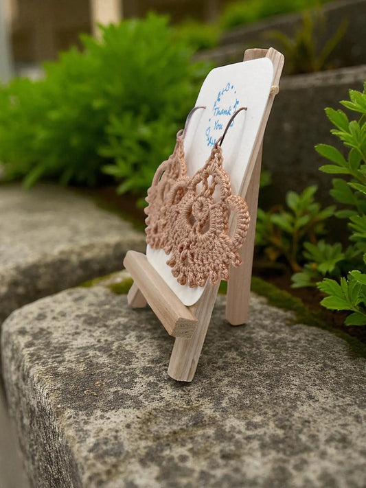 The Crown in tan Tangles & Twine