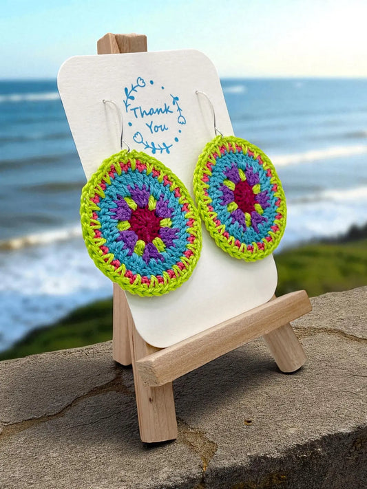 Intricate Discs in vibrant colors Tangles & Twine