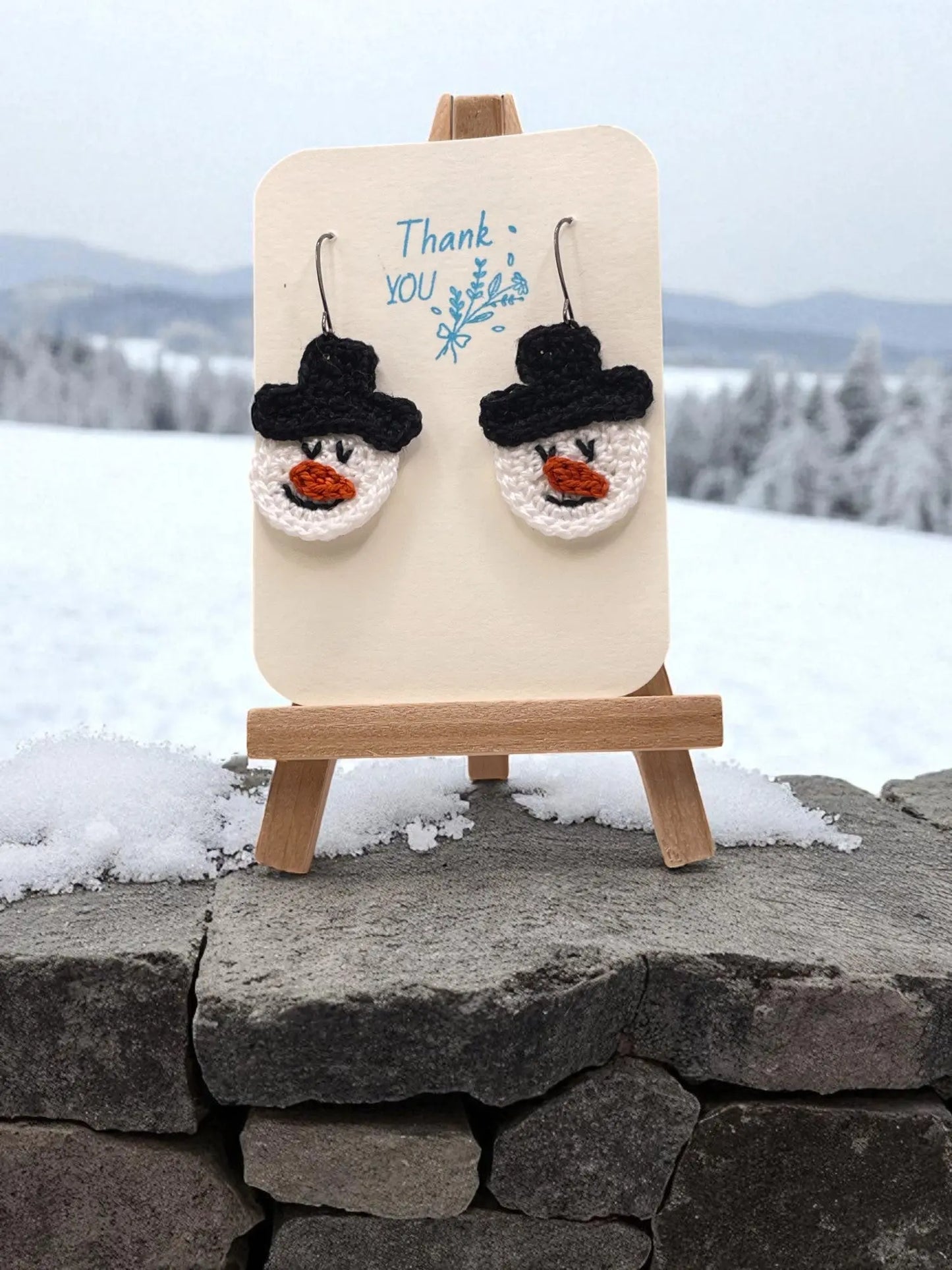 Snowman (#5) Tangles & Twine