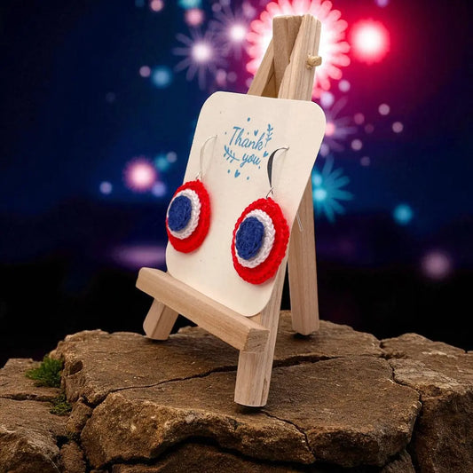 4th of July 3D Circles (#1) - Tangles & Twine