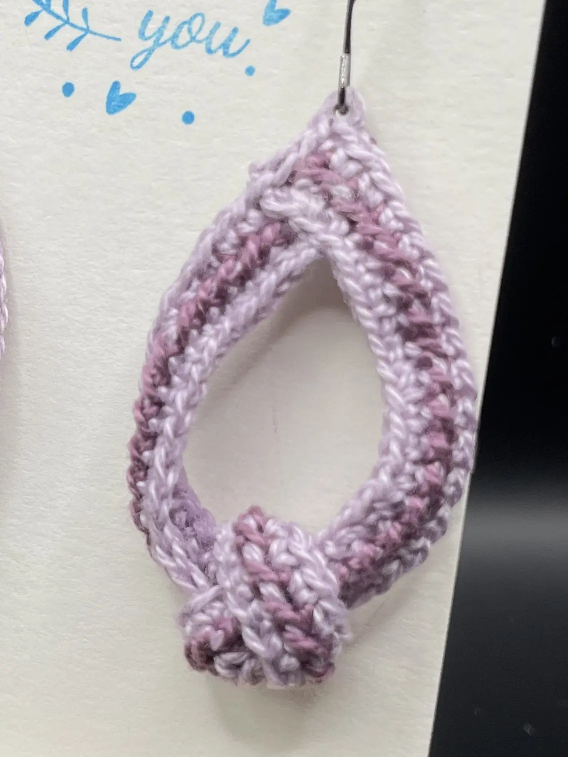 To Knot or Not earring in purple My Store