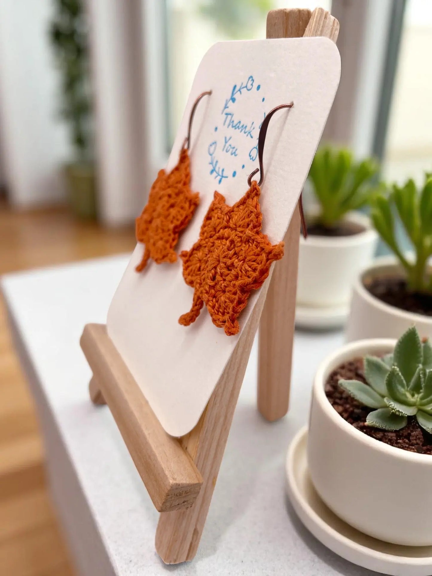 Maple Leaf in cider (#2) Tangles & Twine