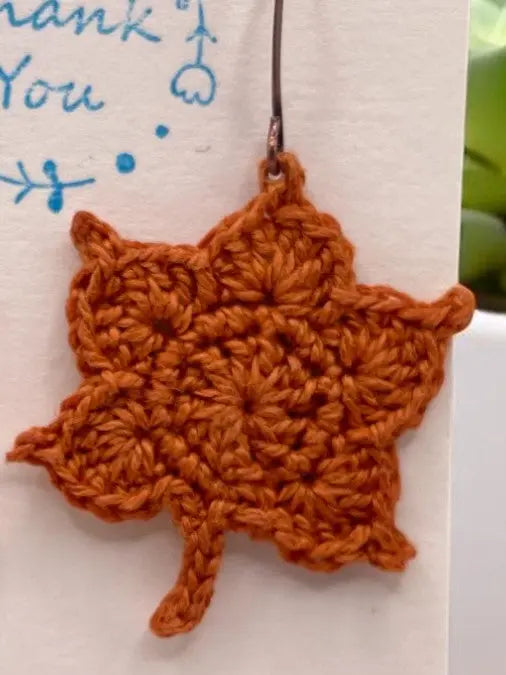 Maple Leaf in cider (#2) Tangles & Twine