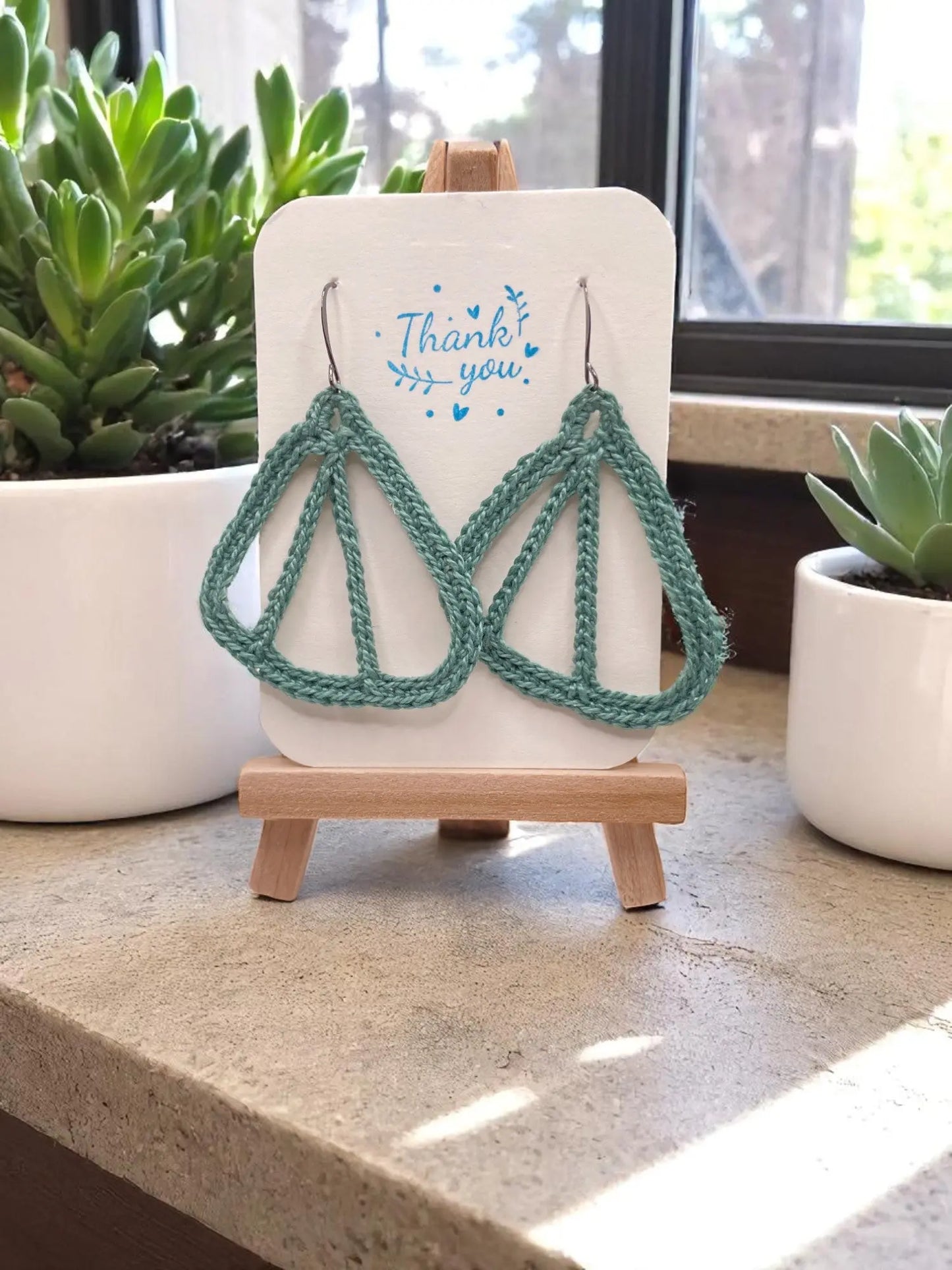 Butterfly Wings in seafoam Tangles & Twine