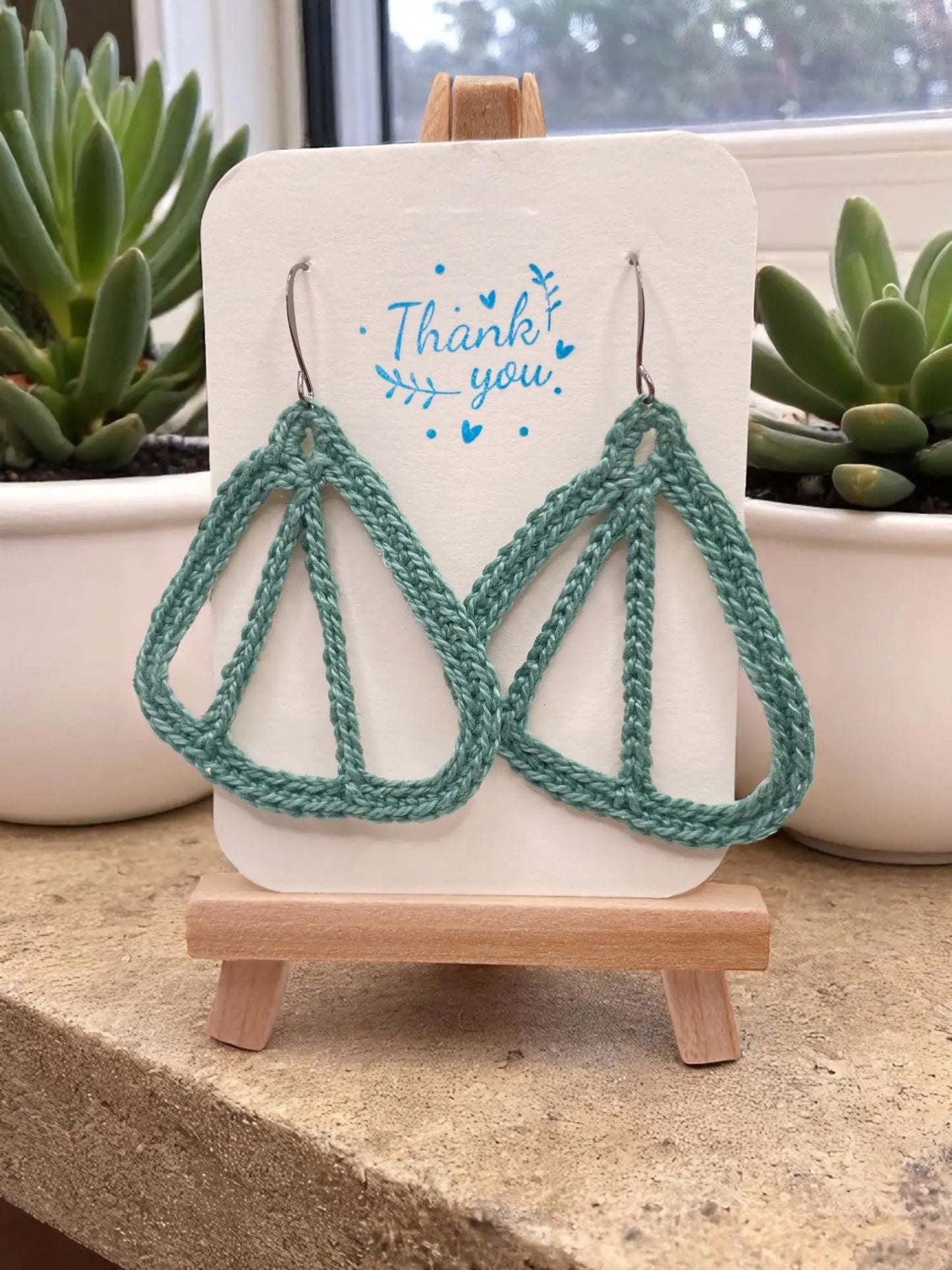 Butterfly Wings in seafoam Tangles & Twine