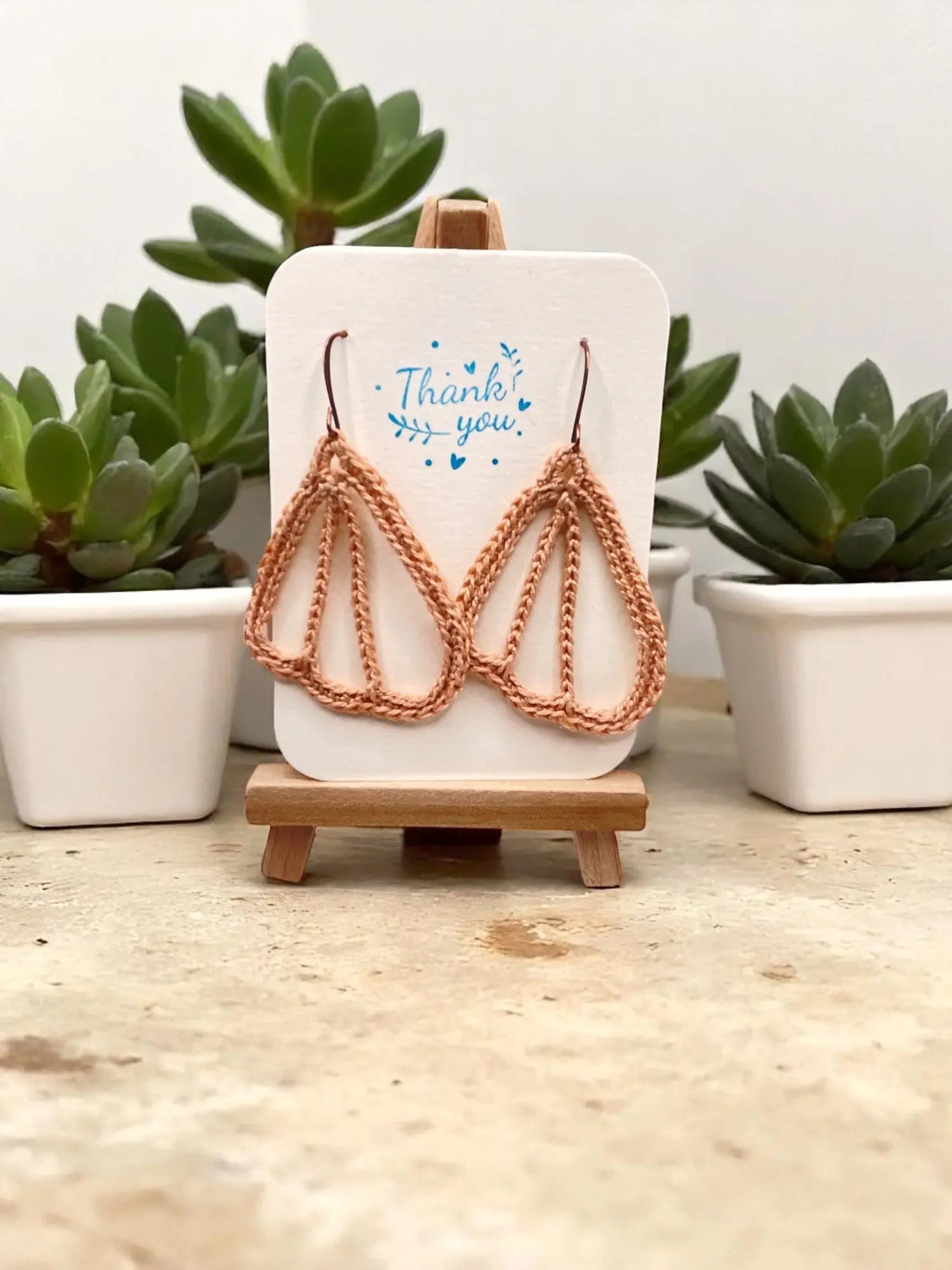 Butterfly Wings in blush Tangles & Twine