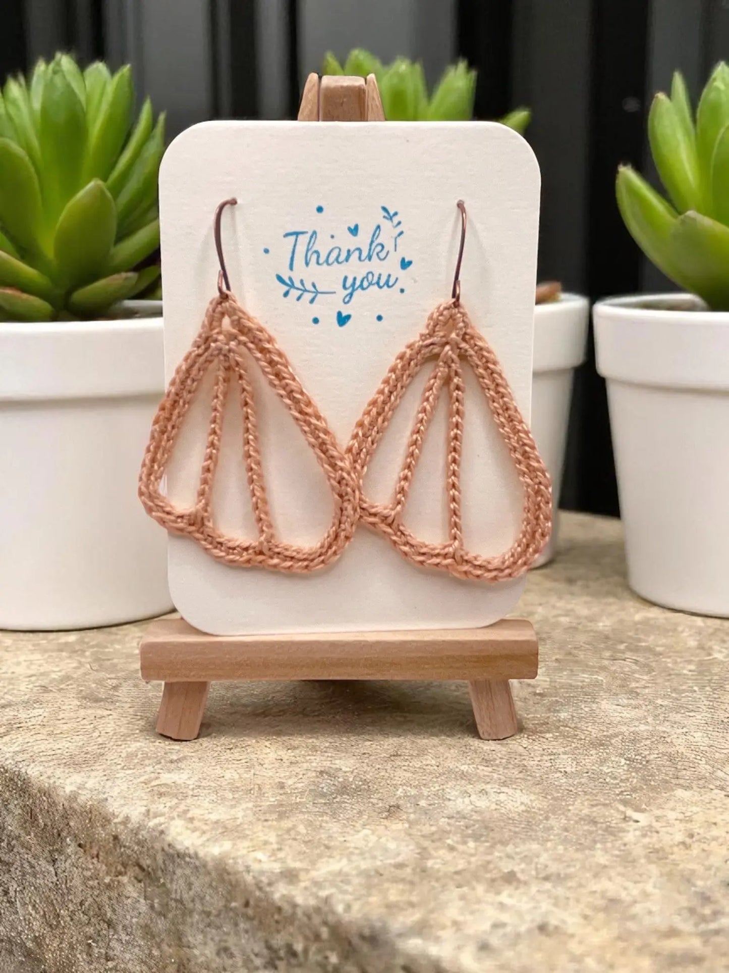 Butterfly Wings in blush Tangles & Twine