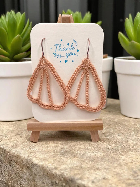 Butterfly Wings in blush Tangles & Twine