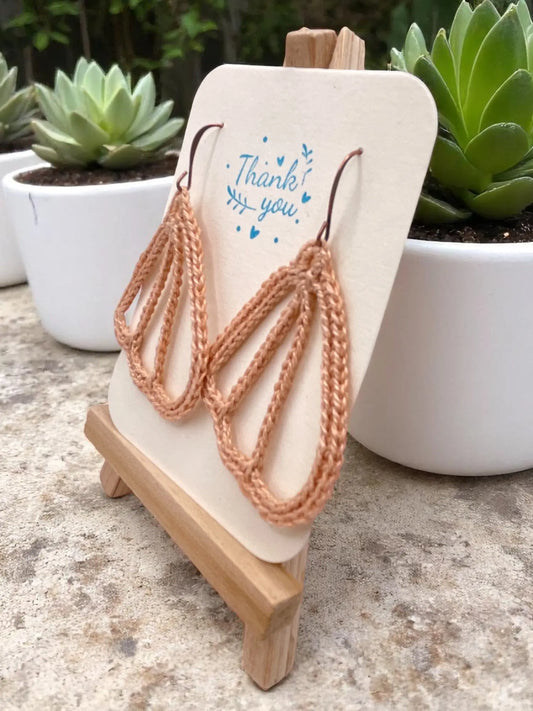 Butterfly Wings in blush Tangles & Twine