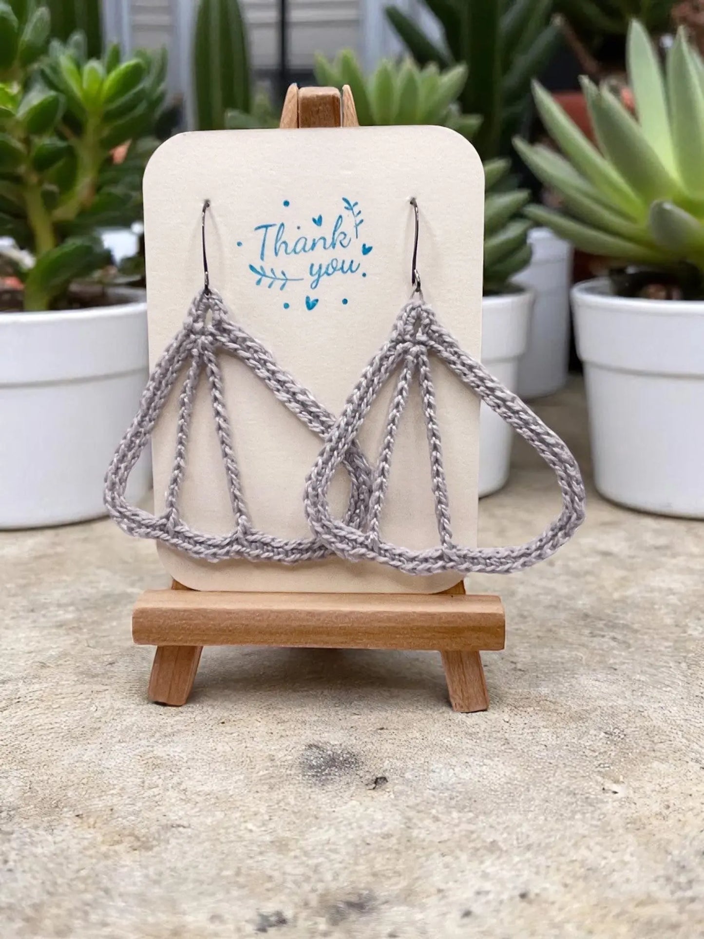 Butterfly Wings in gray Tangles & Twine