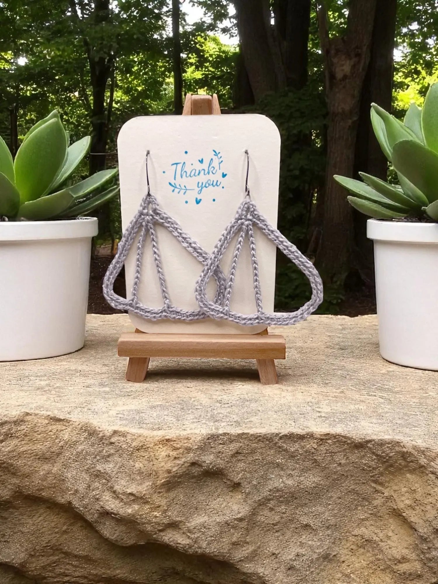 Butterfly Wings in gray Tangles & Twine