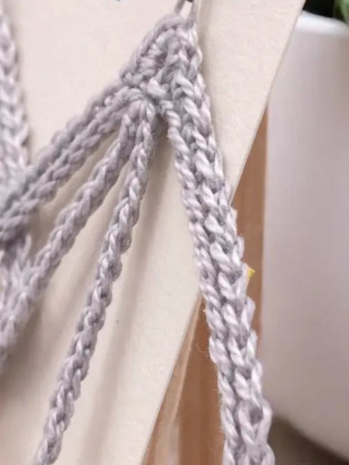 Butterfly Wings in gray Tangles & Twine