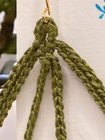 Butterfly Wings forest green Tangles & Twine