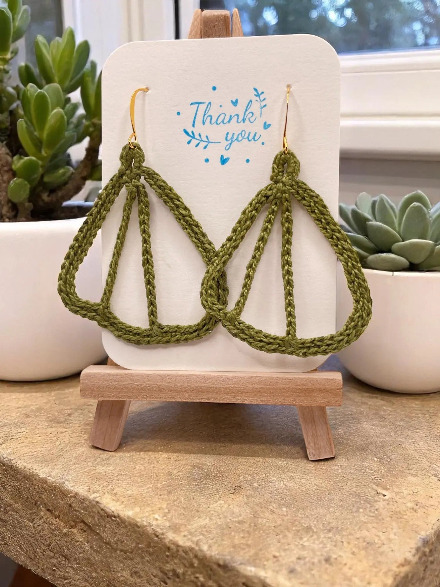 Butterfly Wings forest green Tangles & Twine