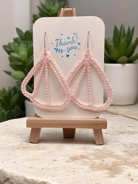 Butterfly Wings in light pink Tangles & Twine