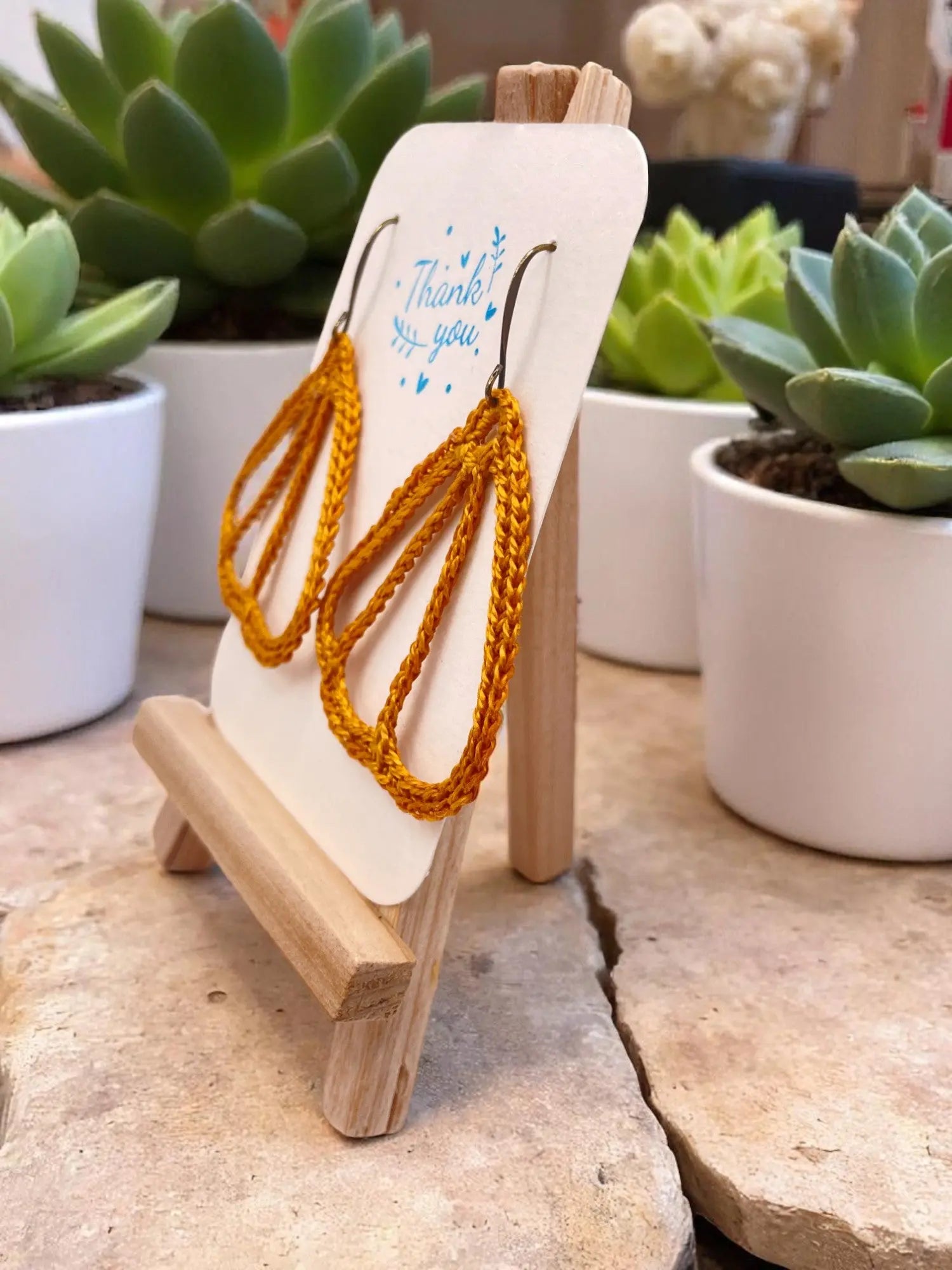 Butterfly Wings in gold Tangles & Twine