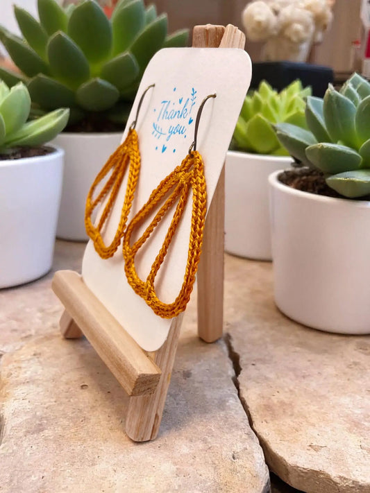 Butterfly Wings in gold Tangles & Twine