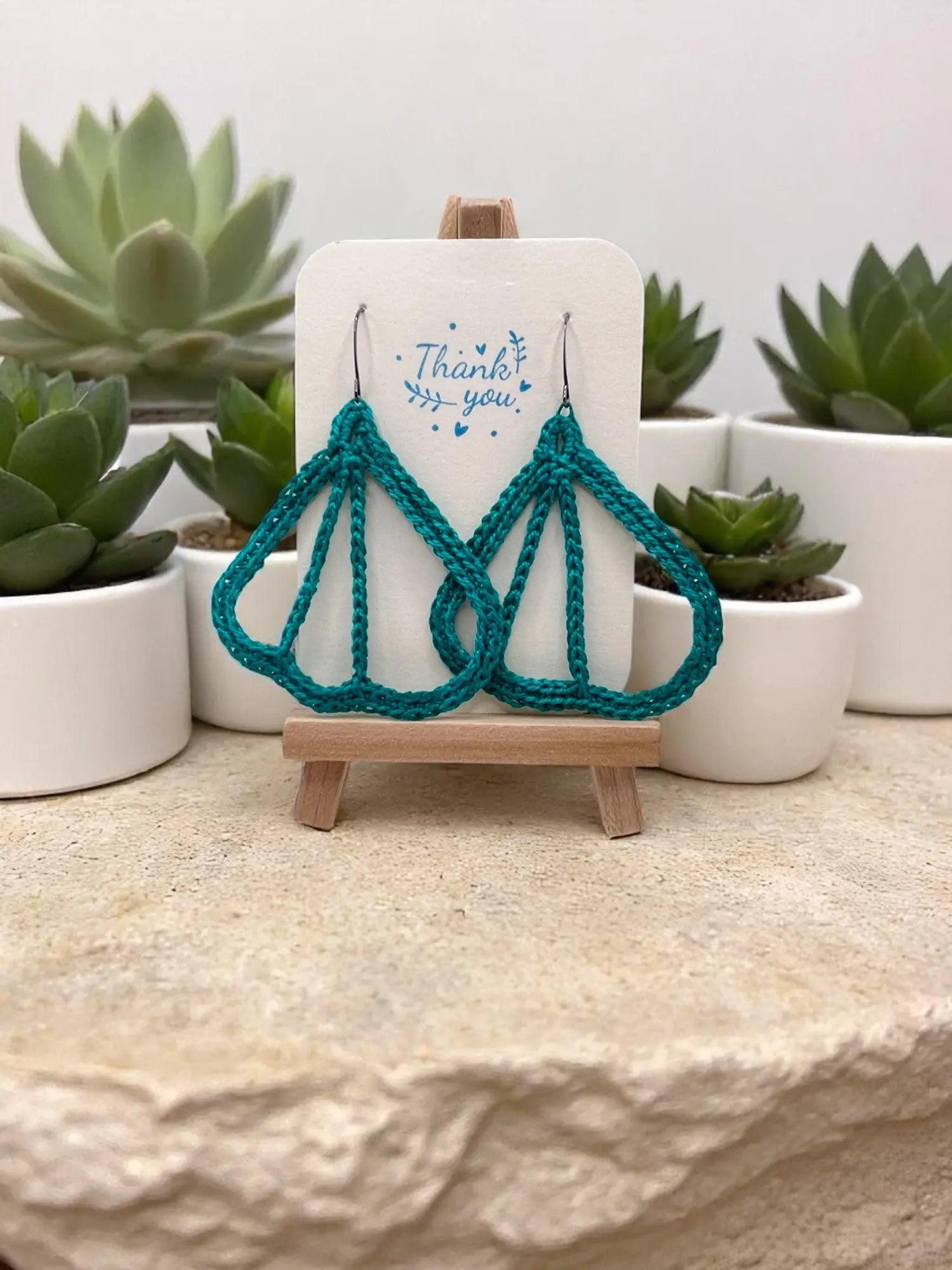 Butterfly Wings in teal Tangles & Twine