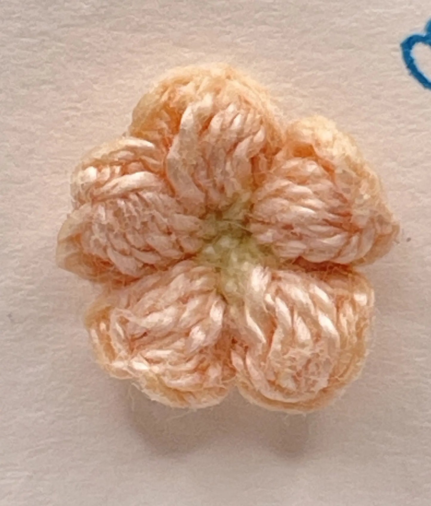 Floral stud in blush (#3) Tangles & Twine