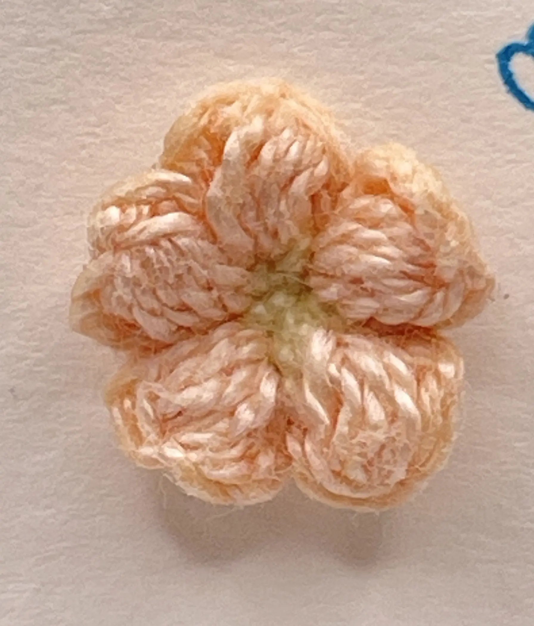 Floral stud in blush (#3) Tangles & Twine