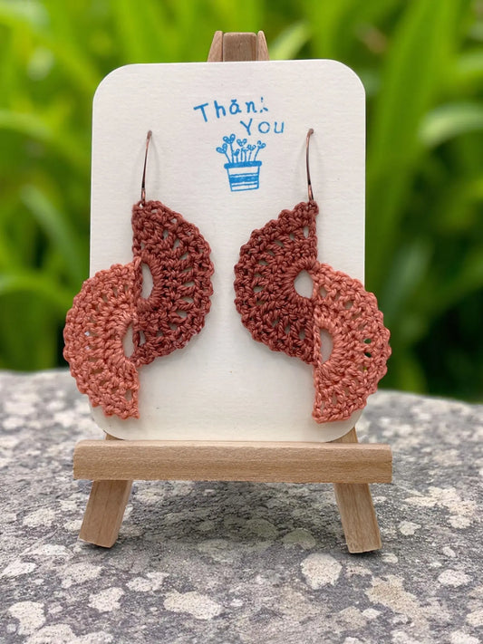 Angel wings in shades of brown Tangles & Twine