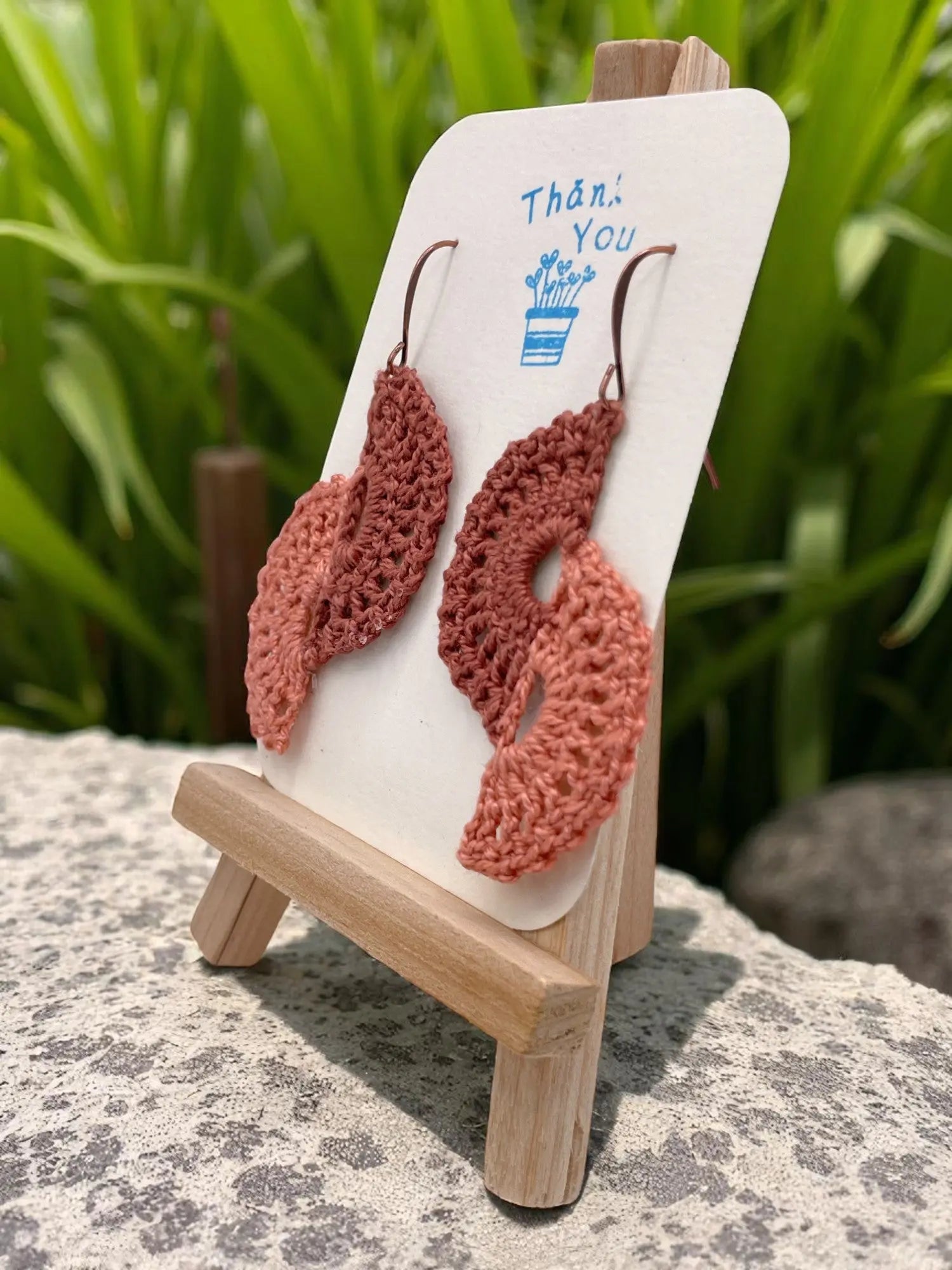 Angel wings in shades of brown Tangles & Twine