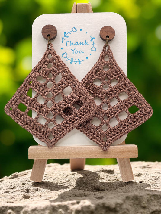 Fancy triangle in chocolate