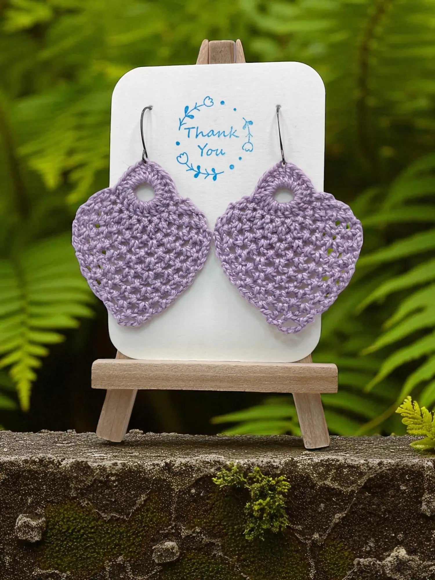 Pineapple in light purple Tangles & Twine