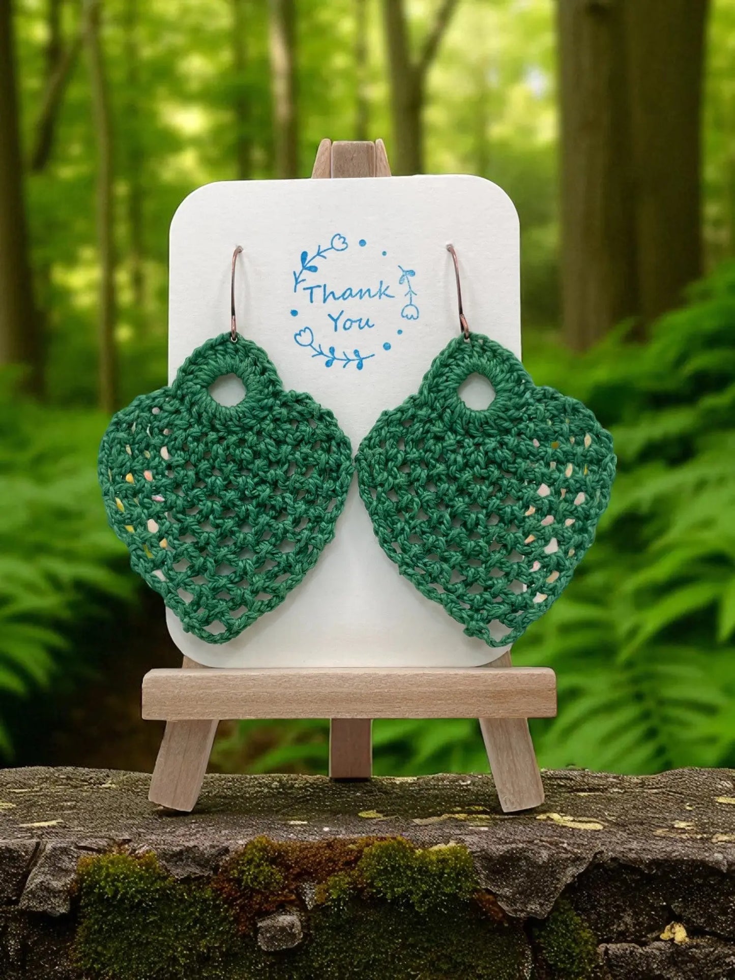 Pineapple in green Tangles & Twine