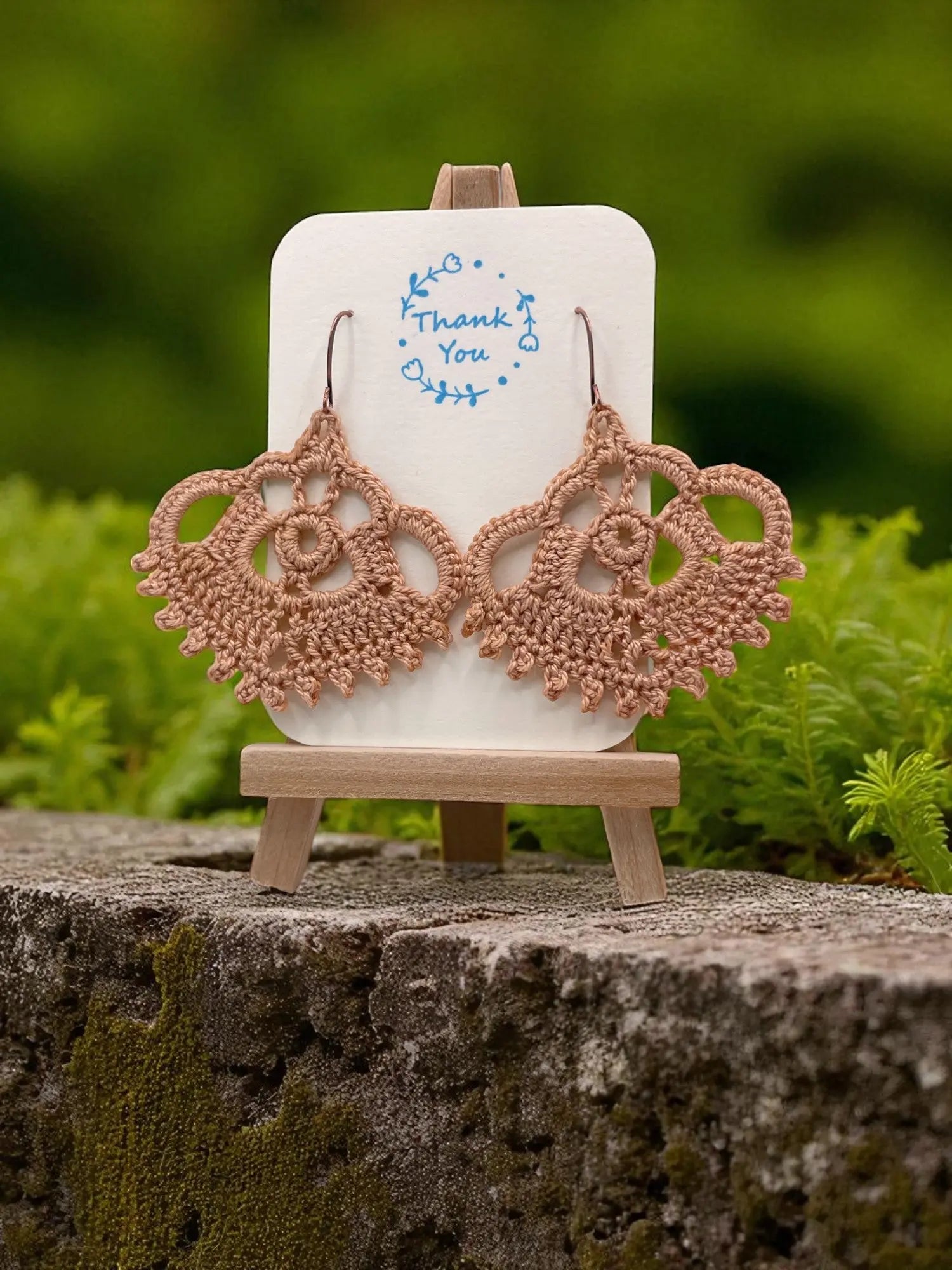 The Crown in tan Tangles & Twine