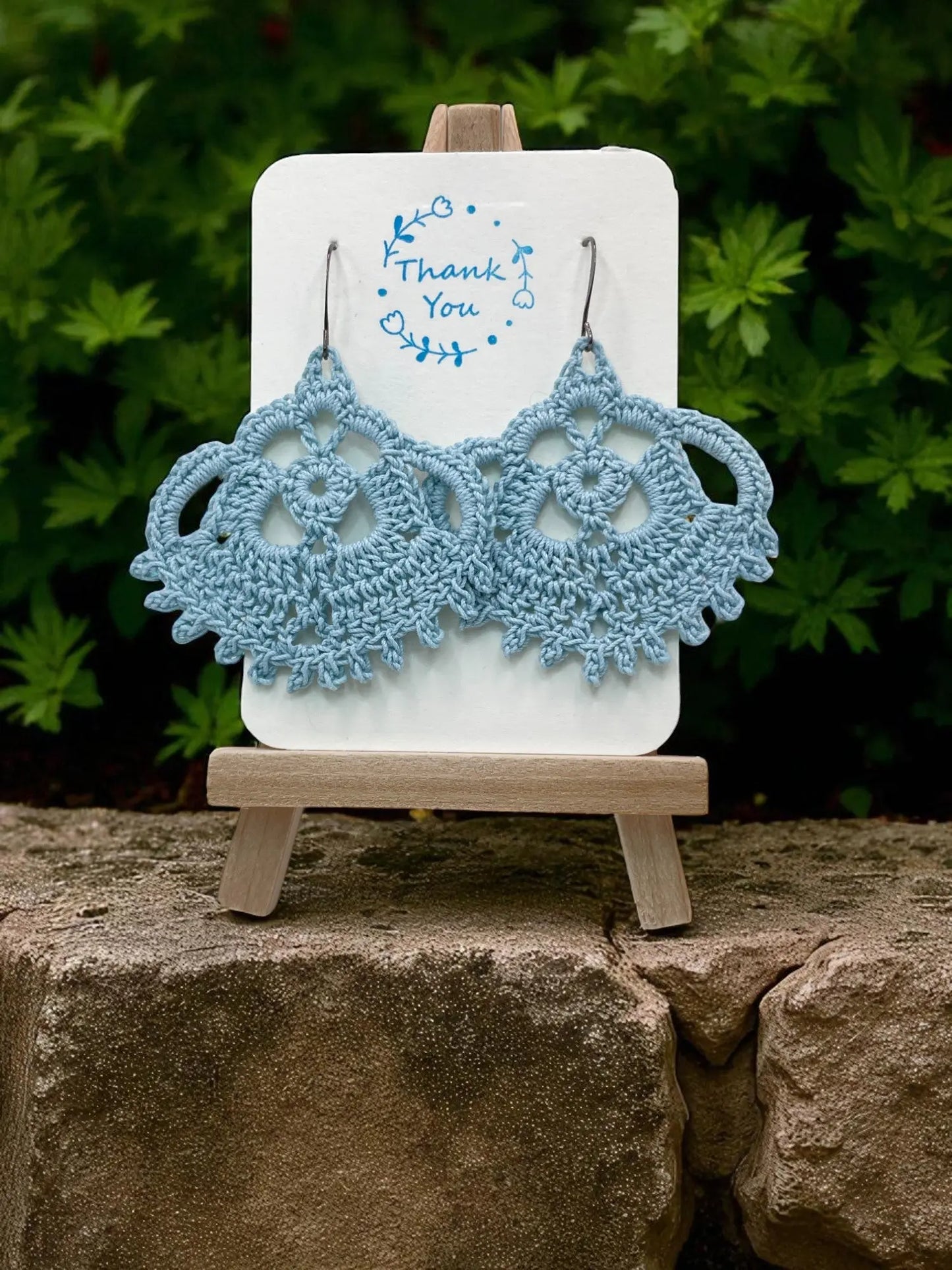 The Crown in sky blue Tangles & Twine
