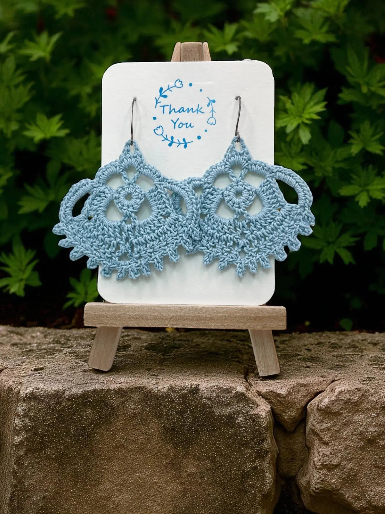 The Crown in sky blue Tangles & Twine