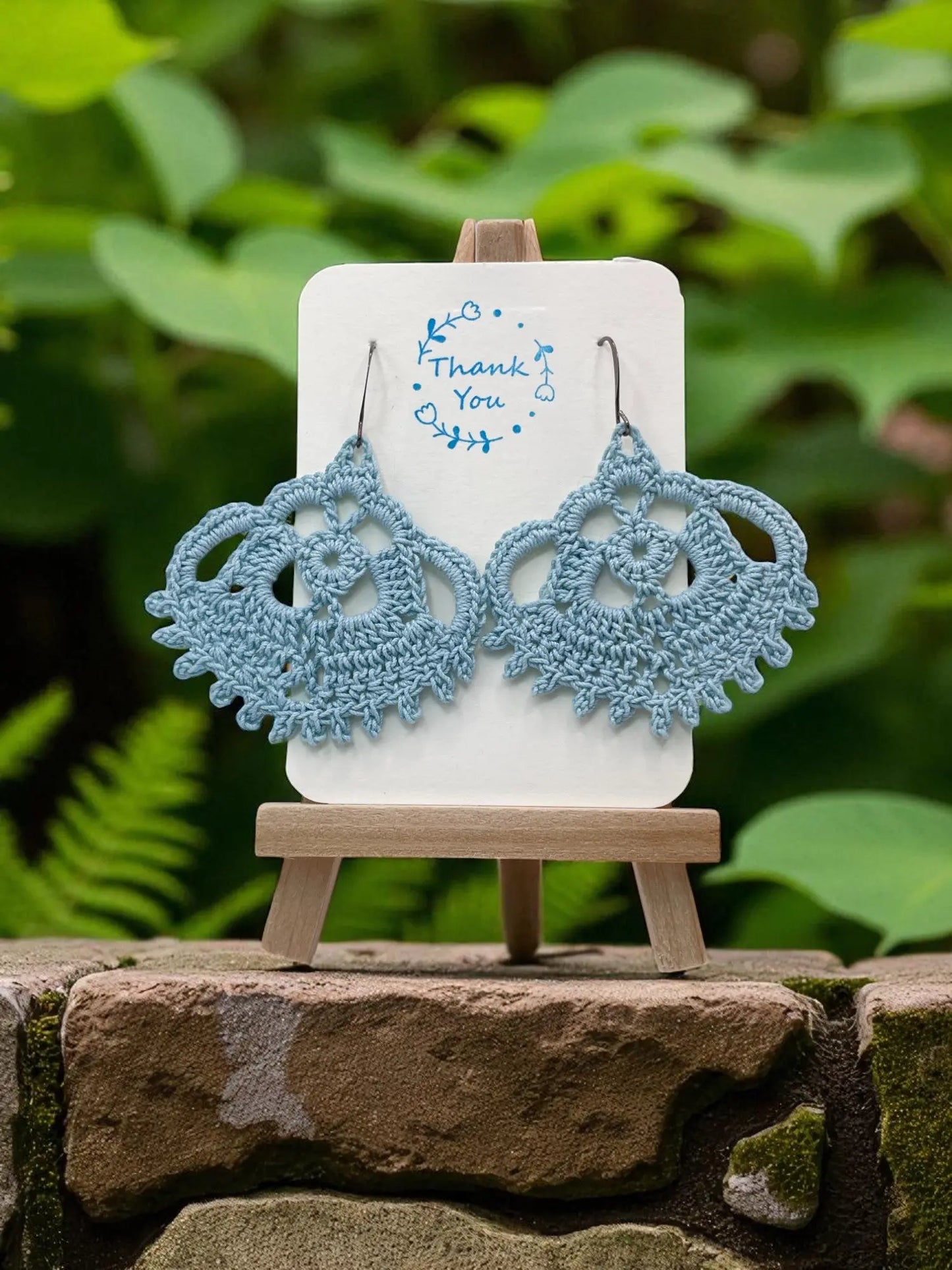 The Crown in sky blue Tangles & Twine