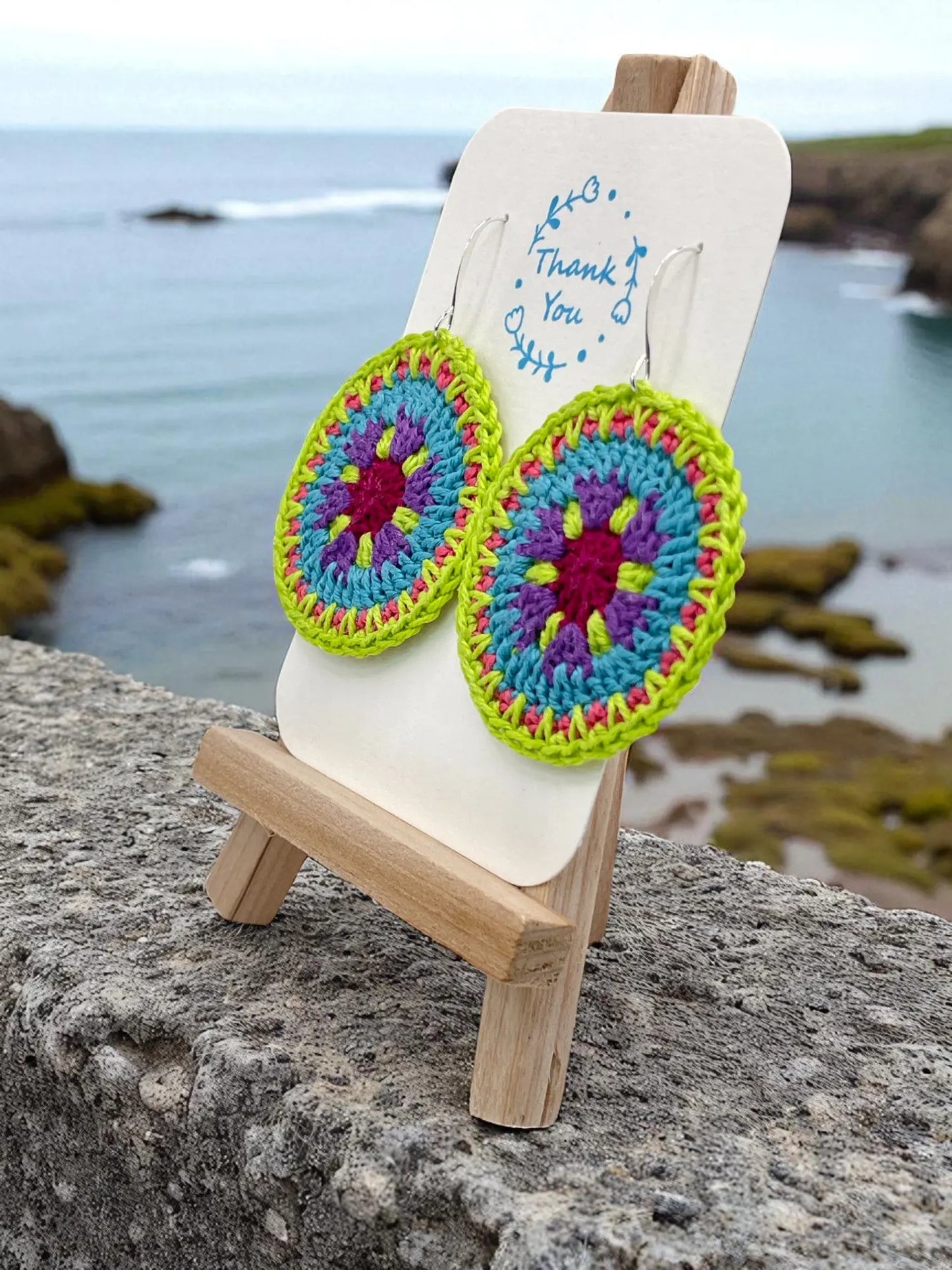 Intricate Discs in vibrant colors Tangles & Twine