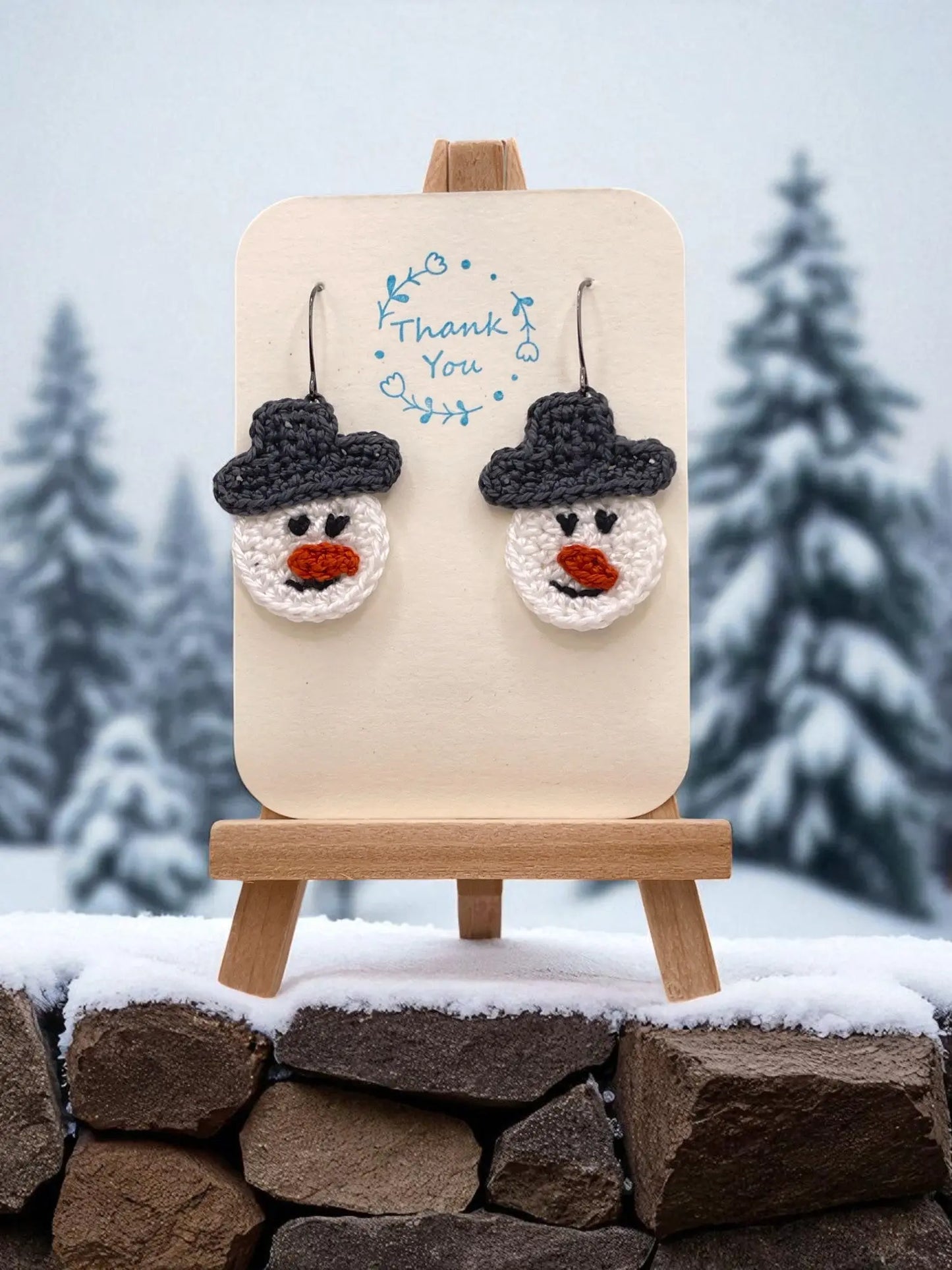 Snowman (#3) - Tangles & Twine