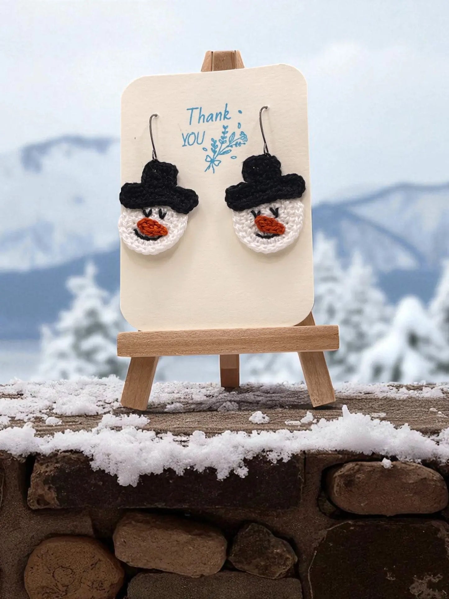 Snowman (#5) Tangles & Twine