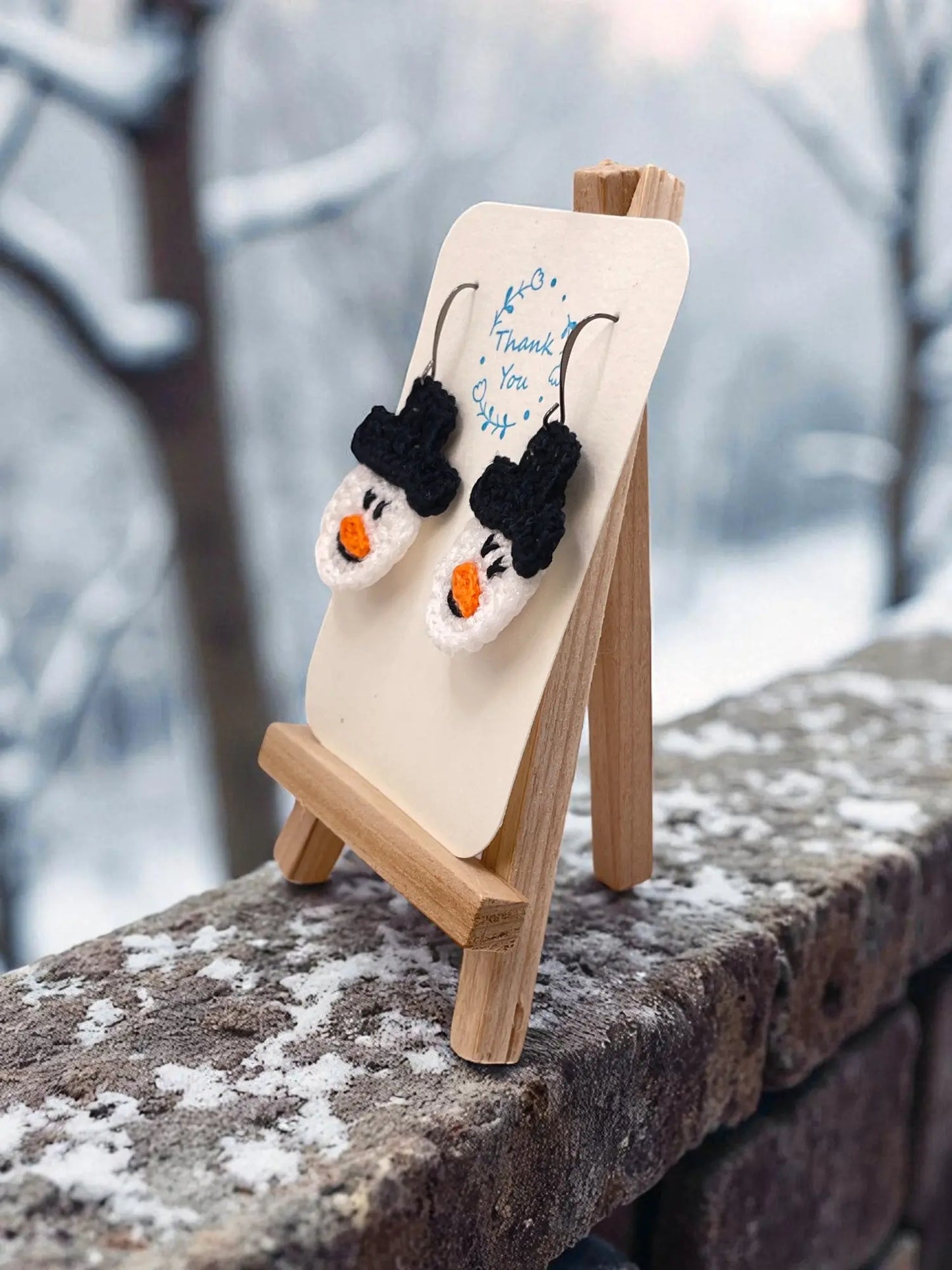 Snowman (#6) Tangles & Twine