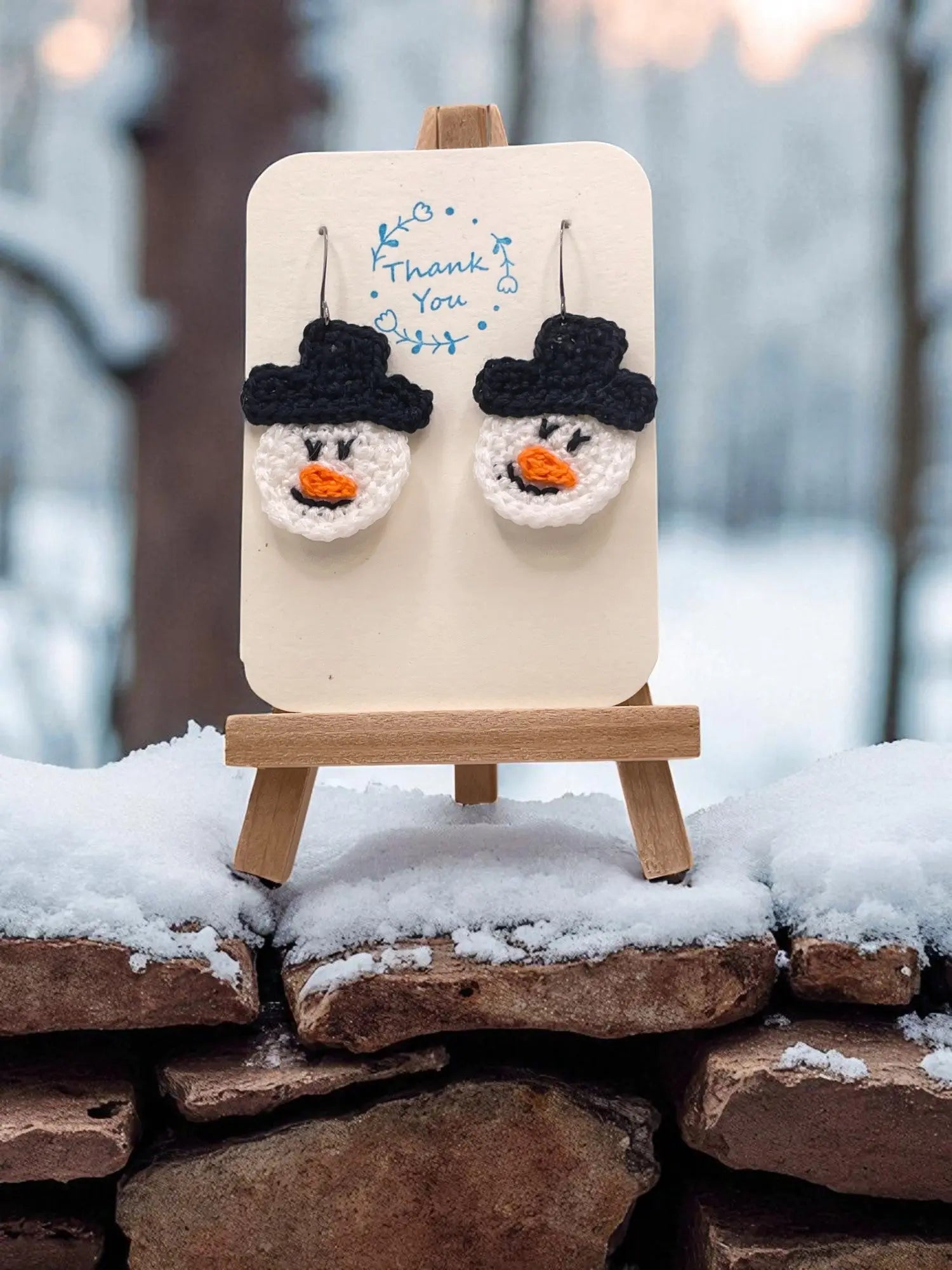 Snowman (#6) Tangles & Twine