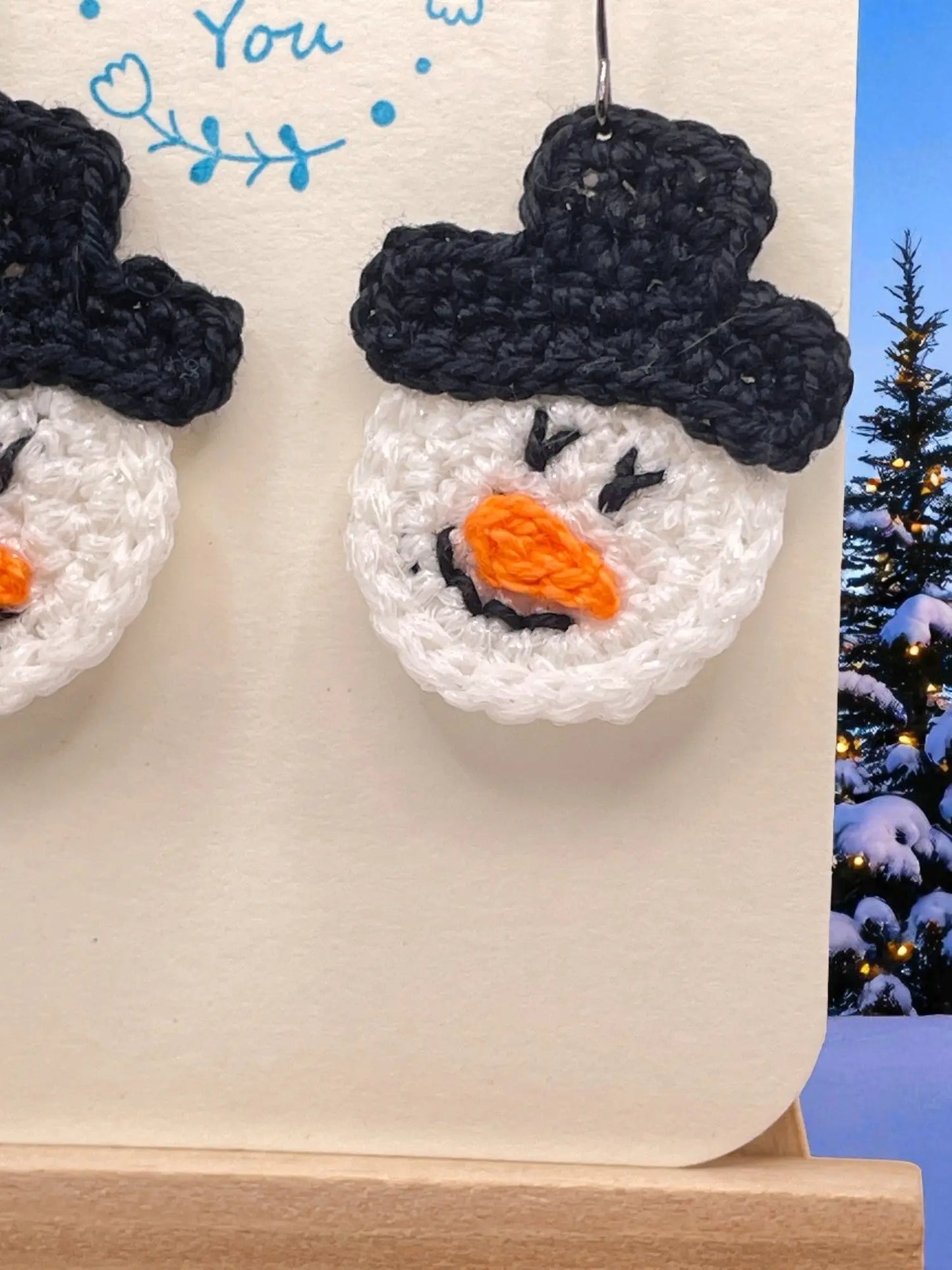 Snowman (#6) Tangles & Twine