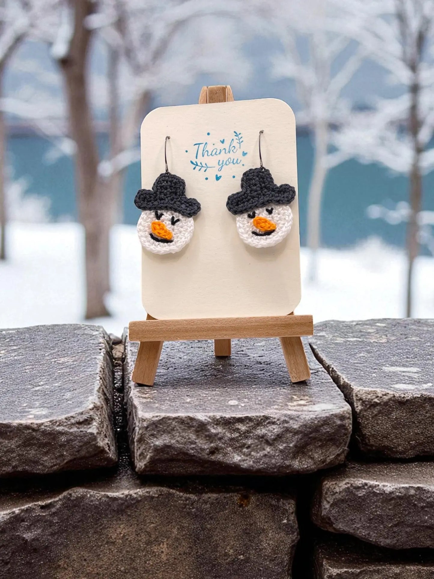 Snowman (#7) Tangles & Twine