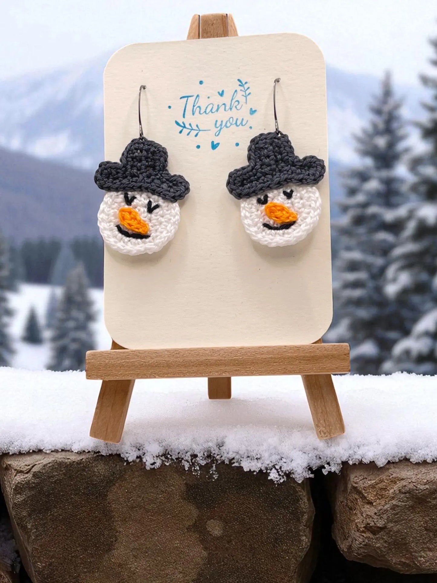 Snowman (#7) Tangles & Twine