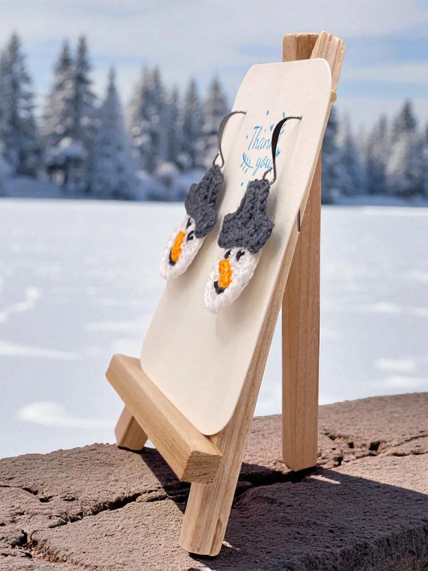 Snowman (#7) Tangles & Twine