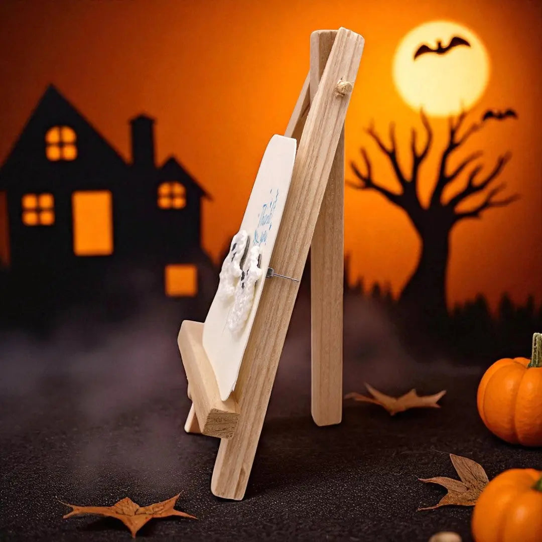 Smiling Ghost (small stud)(#9) Tangles & Twine