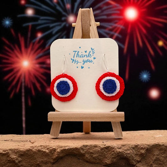 4th of July 3D Circles (#1) - Tangles & Twine