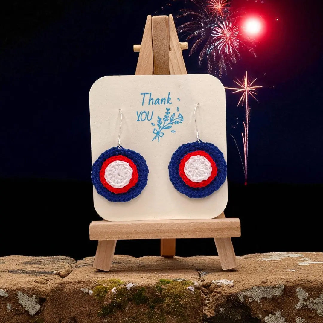 4th of July 3D Circles (#2) - Tangles & Twine