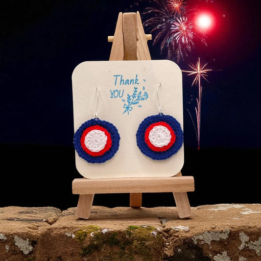 4th of July 3D Circles (#2) - Tangles & Twine