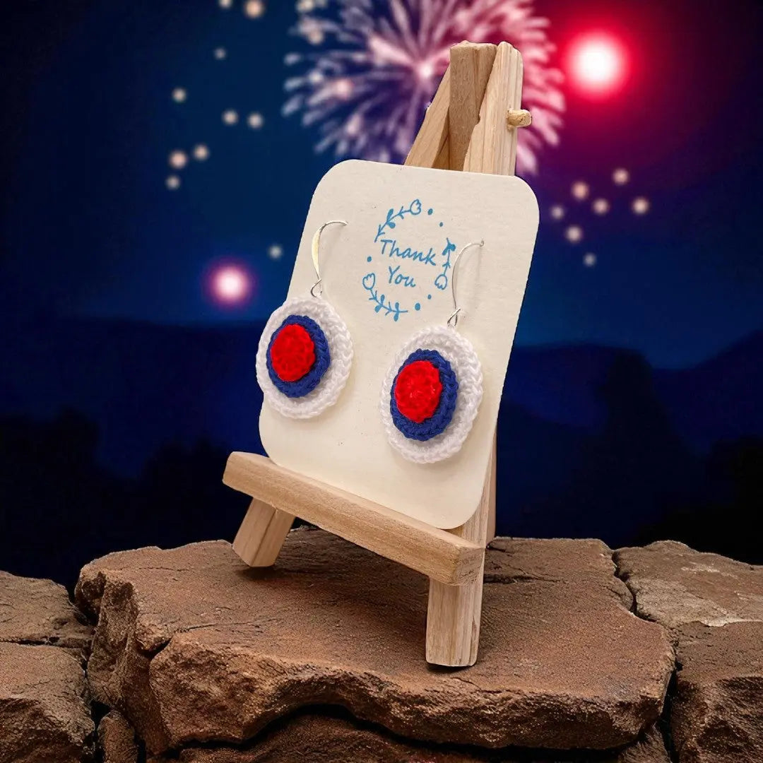 4th of July 3D Circles (#3) - Tangles & Twine